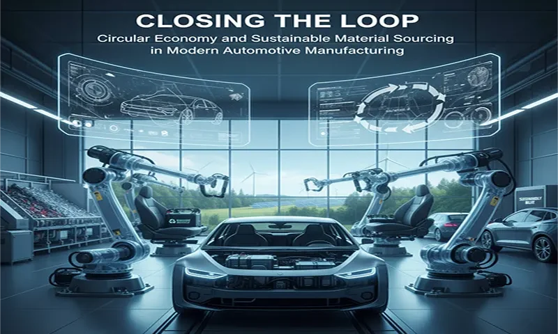 Closing the Loop: Circular Economy and Sustainable Material Sourcing in Modern Automotive Manufacturing